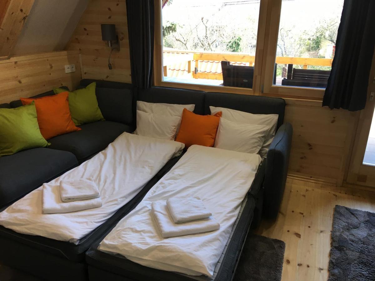 Wooden Apartman Premium Jacuzzival Alsóörs Eksteriør billede